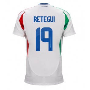 Italien Mateo Retegui #19 Replika Udebanetrøje EM 2024 Kortærmet